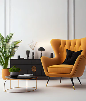 Plush Comfort Lounge Chair for One